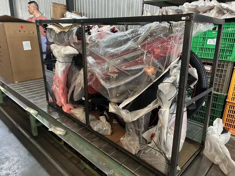 Chongqing Qiyuan Motorcycle Co., Ltd productielijn van de fabrikant